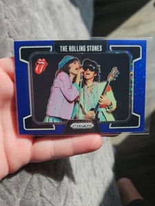 2025 Panini Prizm Rolling Stones - The Rolling Stones #76 Blue Prizm PACK FRESH - Picture 1 of 3