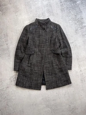 Kuna Women's Baby Alpaca Button Tweed Coat Long Jacket Size 1 NWT - Image 1 of 4