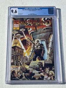 2013 Nazi Werewolves from Outer Space #1 CGC 9.6 NM+ White Pages Adolf Hitler - Picture 1 of 2
