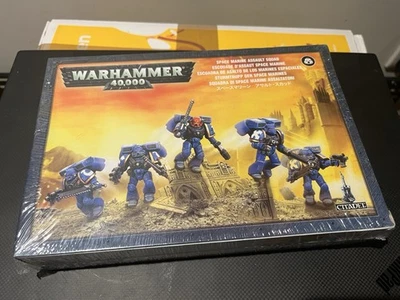 OOP Space Marine Assault Squad Firstborn 40K New Sealed - Image 1 of 2