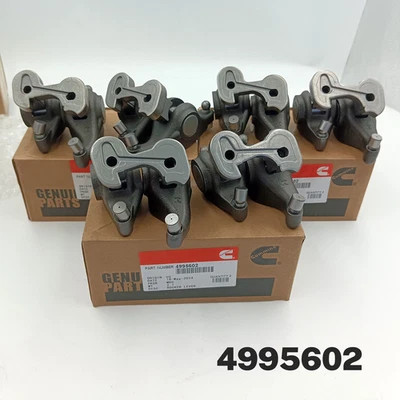 6pc 4995602 Rocker Arm Assembly Fits For 98.5-18 Cummins Dodge Ram 5.9L 6.7L 24v Foto 1 de 4