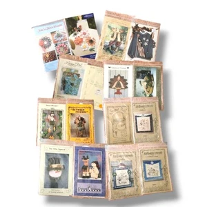 Holiday Sewing Kit Lot – DIY Christmas Quilt Ornament Craft Bundle x16 - Picture 1 of 8