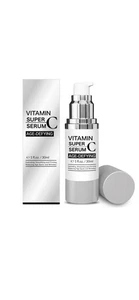 Super Vitamin C Serum/Women-70+,Wrinkle Face Cream,Anti Aging,Hydrates,Lifts-1oz - Picture 1 of 7