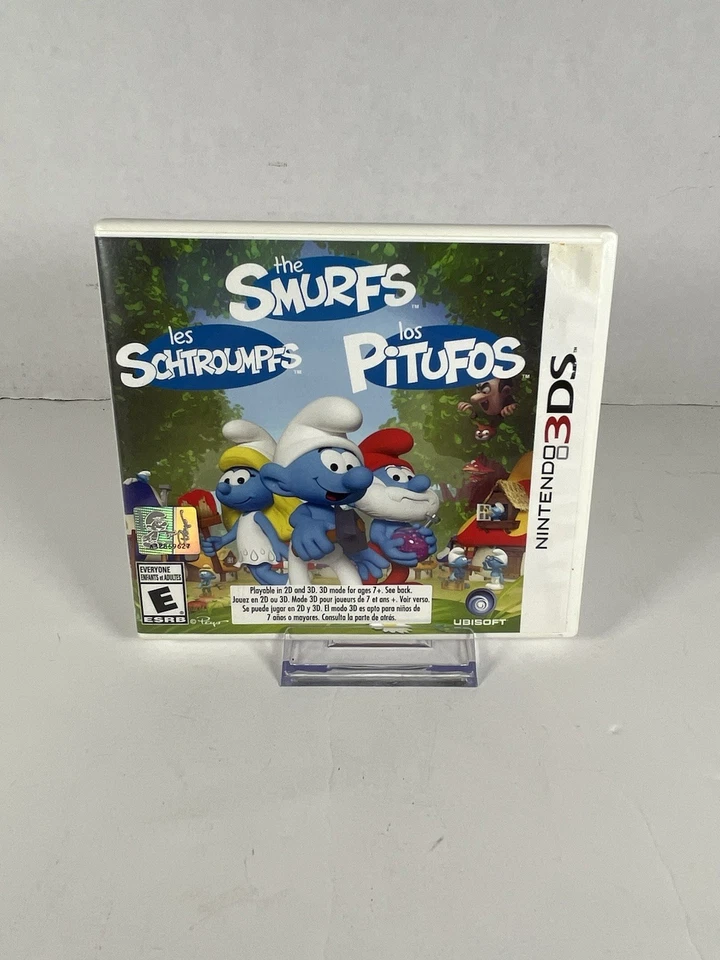 The Smurfs (Nintendo 3DS, 2015) CIB Complete - TESTED - Image 1 of 4
