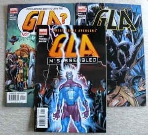 G.L.A. #1,2,3 (Marvel 2005) Great Lakes Avengers; 2nd app Squirrel Girl; FN/VF - Picture 1 of 3