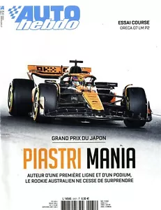 HEBDO AUTO Nr.2431 27.09.2023 GP JAPAN Renntest ORECA 07 LM P2 ELMS 4h SPA - Bild 1 von 1