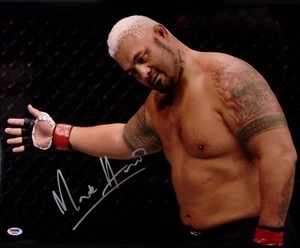 Mark Hunt Signed 16x20 Photo PSA/DNA COA Pride FC K-1 Dream UFC Picture Auto'd - Picture 1 of 24