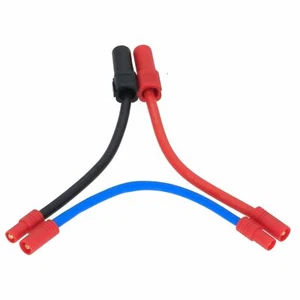 Series Wire XT150 1 Female to 2 Male SYMA 3.5mm 12AWG 10CM Serial Cable - Picture 1 of 4