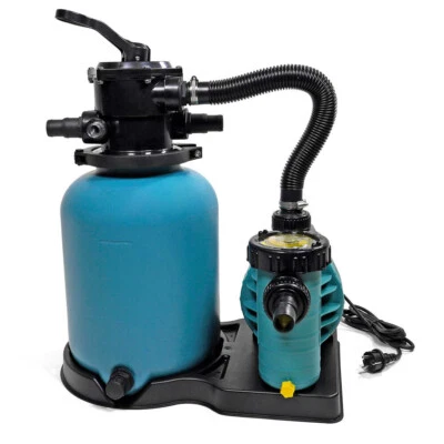 Sandfilter Poolfilter BRILLANT Ø 300 Pumpe AquaPlus 6 Timer Edition POOL Total - Bild 1 von 4
