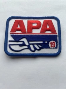 Patch 19 giocatori di biliardo APA POOL 19 mai usata associazione giocatori di biliardo americani - Foto 1 di 3
