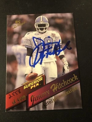 1995 Superior Pix Auto /4000 Jimmy Hitchcock #86 Auto - Image 1 of 2
