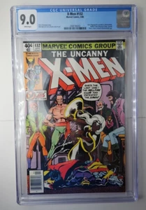 "UNCANNY" X-MEN #132 04/80 CGC 9.0 Unpressed Newsstand 1st app. of Hellfire Club - Picture 1 of 6