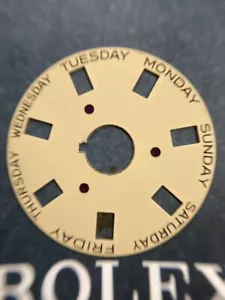 Used Rolex Day-Date Gold Calendar Disc, Fits 18038/18238/118238, Cal. 3055/3155, - Picture 1 of 2