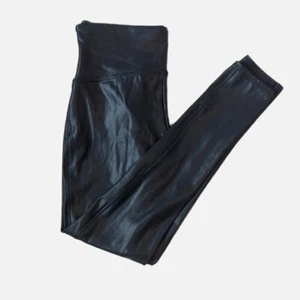 Spanx Leggings Größe L Kunstleder schwarz - Bild 1 von 9
