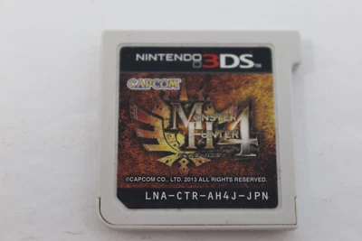 Monster Hunter 4 Japanese Nintendo 3DS Video Game Cartridge Tested - Image 1 of 2