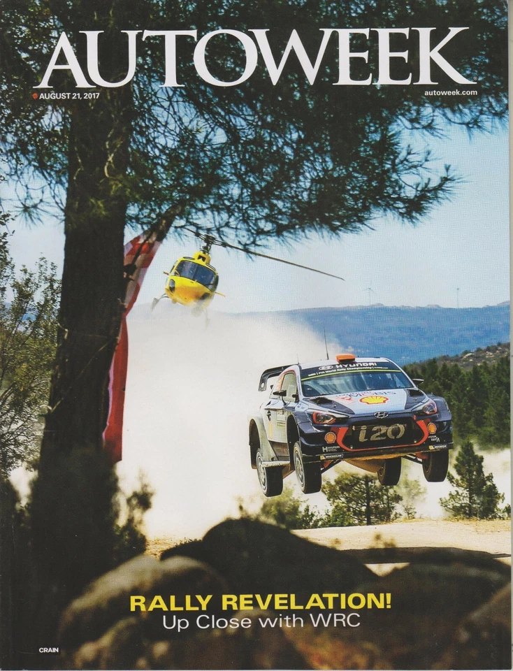Autoweek August 21, 2017 Rally Revelation! Up Close with WRC (World Rally Champi Foto 1 de 1