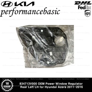 834713V000 OEM Power Window Regulator Rear Left LH for Hyundai Azera 2011-2016 - Picture 1 of 2
