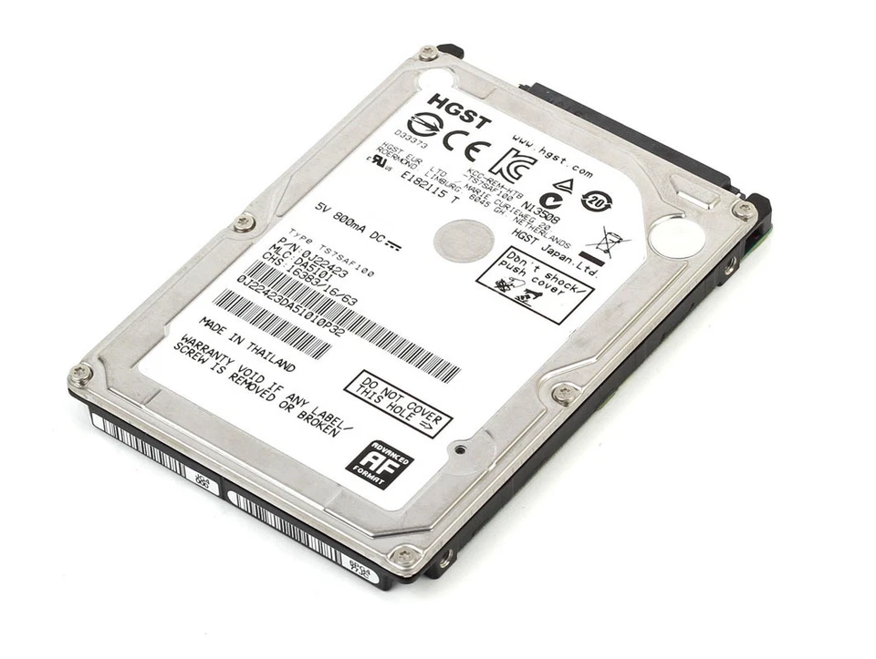 120 GB SATA Hitachi Travelstar 5K320 HTS543212L9A300 2.5" Hard Drive New - Image 1 of 1