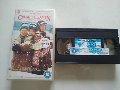 Grumpy Old Men Jack Lemmon Walter Matthau Ann Margret - VHS Kassette Tape - Bild 1 von 3