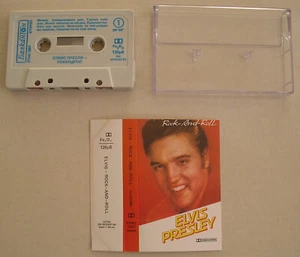ELVIS PRESLEY ROCK-AND-ROLL *RARE 80'S BULGARIAN CASSETTE TAPE* - Picture 1 of 5