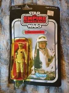 1980 Star Wars Empire Strikes Back Hoth Rebel Commander Figure 41 Back 39369 - Picture 1 of 4