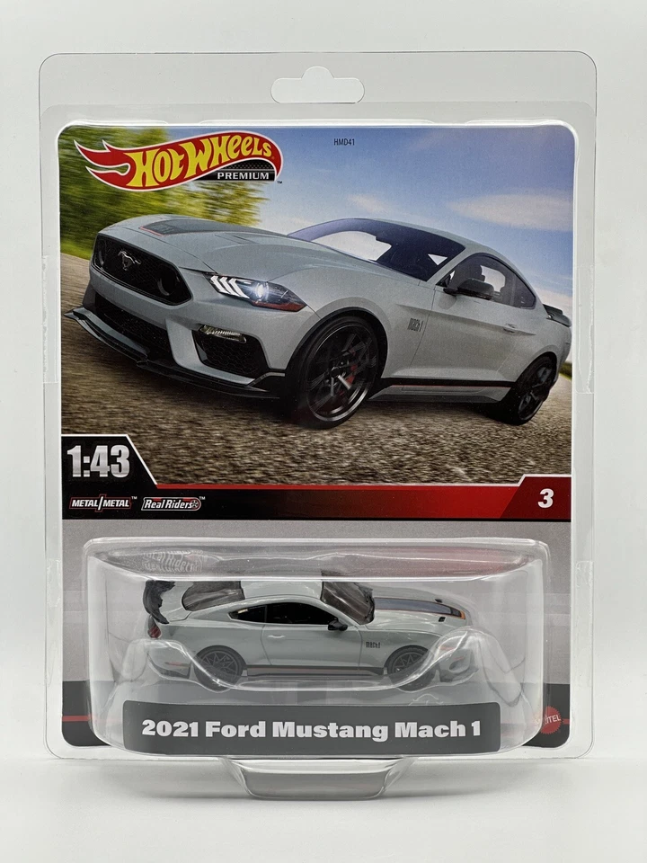2024 Hot Wheels 1/43 Premium - 2021 Ford Mustang Mach 1 - HMD45