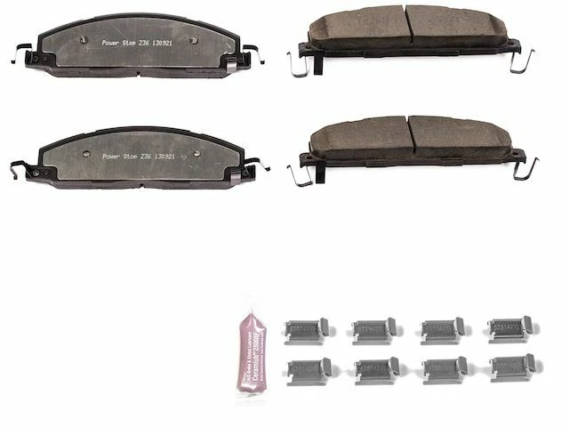 Juego de pastillas de freno trasero para Ram 2500 2015 2011-2018 2017 2014 2012 2013 2016 Q362QQ Foto 1 de 1
