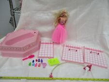 Barbie & Other Miscellaneous Toy Box Lot Aa Fun Play Bathtub Accessories Parts