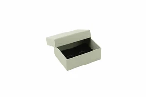 10 scatole regalo gemelli argento alta qualità - espositore conservazione scatole gemelli - Foto 1 di 1