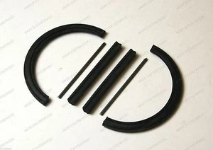 1958-68 Lincoln Mercury Edsel 430 462 383 410 Neoprene Rear Main Engine Oil Seal - Picture 1 of 1