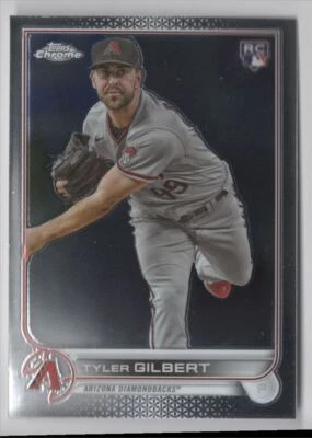 2022 Topps Chrome ROOKIE Tyler Gilbert Rookie Arizona Diamondbacks #65 R98 - Image 1 of 2