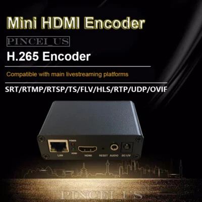 Mini codificatore HDMI H.265 encoder H264 per streaming live RTMP/PTSP/HTTP/UDP/RTP - Immagine 1 di 4