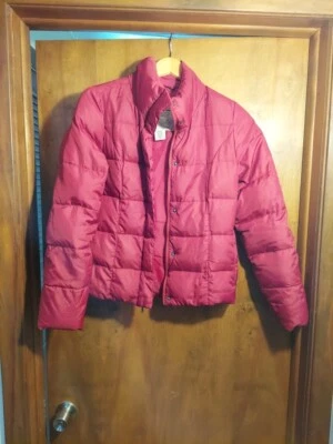 Eddie Bauer Min 75% Fill Goose Down Jacket Woman's Sz XS Puffer - Image 1 of 3