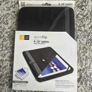 New Case Logic Universal 9-10” Tablets Cover Stand (max 10.6”x7.3”) Black - Picture 1 of 2