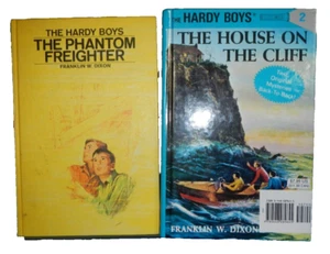 Lot of 2 Hardy Boys Books, 1 is a Double Book, Hardcovers, GUC - Picture 1 of 5