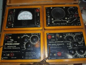 Oak Ridge Products Models 101, 102, 103, 104 Testers+ case/parts or repair - Picture 1 of 9