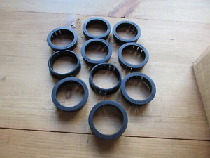10 Pack - 2" Snap-In Plastic Bushings for Knock-Outs Black RV Camper Trailer - Picture 1 of 3