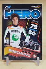 2022 Topps F1 Turbo Attax Base #112 F2 Hero - Ralph Boschung