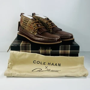 Cole Haan x Pendleton American Classics Leather Chukka Boots Men’s Size 9 - Picture 1 of 10