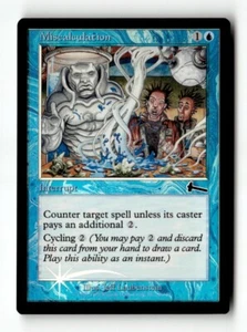 MTG | Miscalculation | Urza's Legacy | Foil | Moderately Played | English - Picture 1 of 3