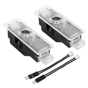 2 Pcs Car Door Projector Laser Led Lights Shadow Lamps Decoration For BMW UK - Picture 1 of 6