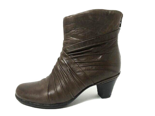 Scarpe stivaletti donna Cobb Hill by New Balance in pelle marrone misura 6M