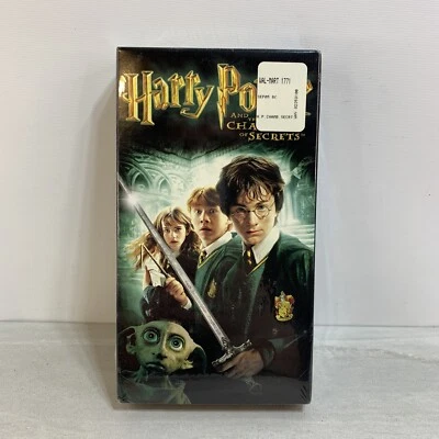 Harry Potter and the Chamber of Secrets VHS Tape Factory Sealed w/ Watermark - Image 1 of 4