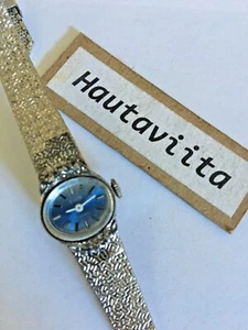 Elgin Womens Watch 17 Jewels 10K RGP Bezel + Band - Winds Works Fine pre 1964 - Picture 1 of 10