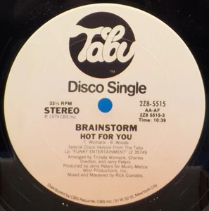 Brainstorm 12" Single -Hot For You/Don't Let Me Catch You With Your Groove BX4B  - Picture 1 of 2