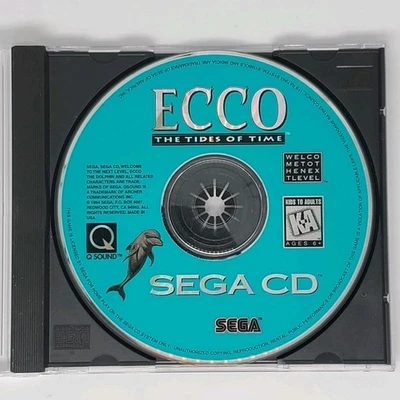 Ecco: The Tides of Time Sega CD Authentic Tested And Working Good Condition Disc - Image 1 of 2