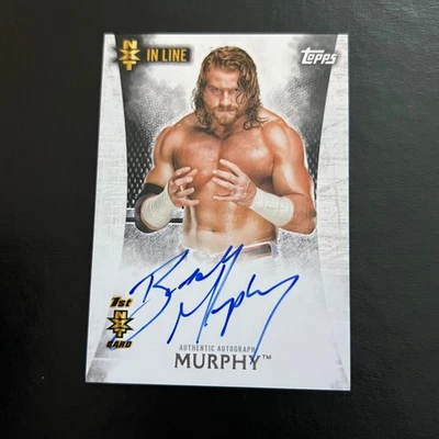 2015 Topps WWE Undisputed NXT In Line Autographs Rookie #NA-BM Buddy Murphy - Image 1 of 2
