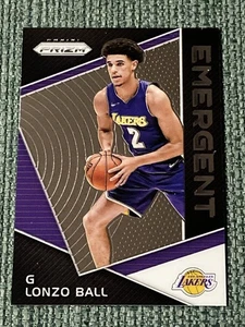 Panini Prizm Emergent Lonzo Ball Lakers 2017-18 #EM-LON 🔥 - Imagen 1 de 2