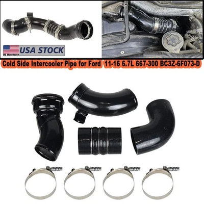 Kit de tubo intercooler diésel 667-300 BC3Z6F073A para Ford F250-F550 2011-2016 6,7 L Foto 1 de 4