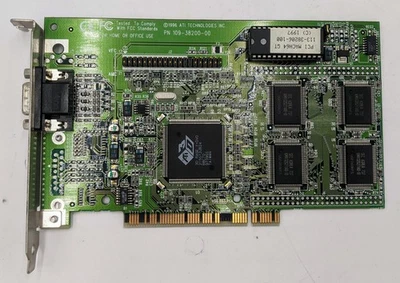 ATI 3D Rage II 2MB PCI Graphics Card- 109-38200-00 - Image 1 of 2